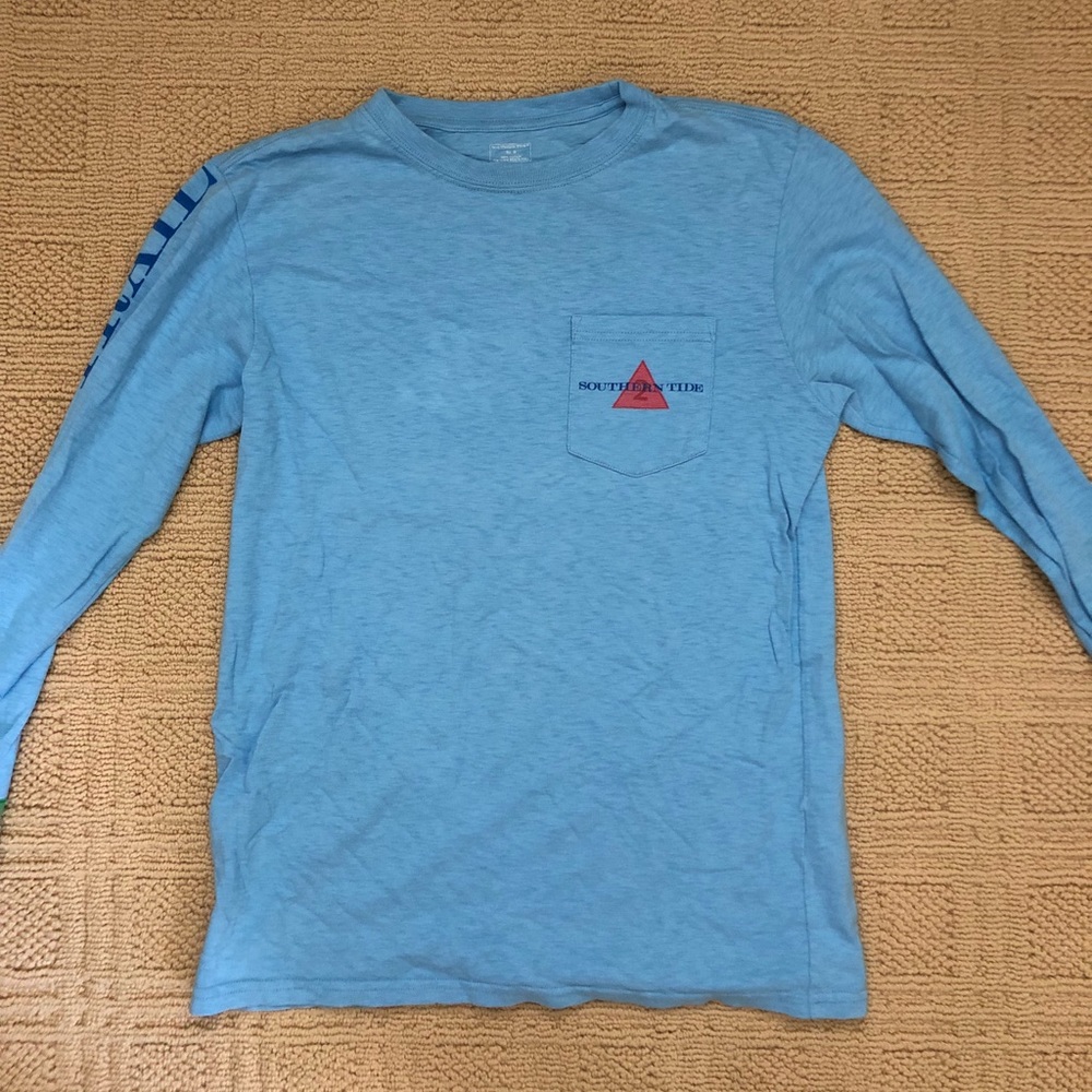 Southern Tide blue long sleeve